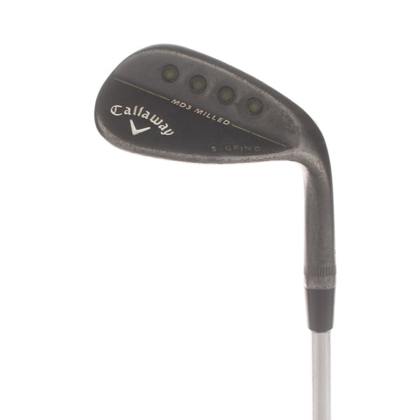 Callaway MD3 Milled Steel Mens Right Hand Sand Wedge 56* 10 Bounce S Grind Wedge - KBS Tour C-Taper