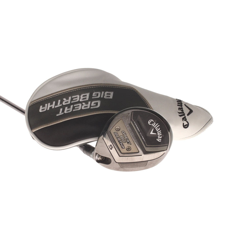 Callaway Great Big Bertha Graphite Mens Right Hand Fairway 5 Wood 18* Stiff - UST Helium