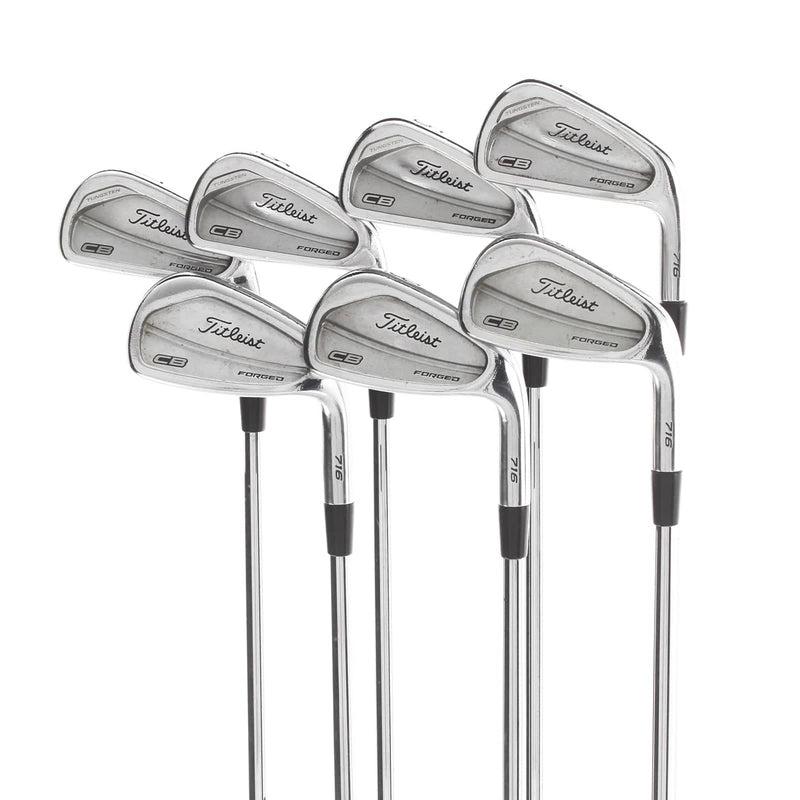 Titleist 716 CB Steel Mens Right Hand Irons 4-PW Stiff - Dynamic Gold S300