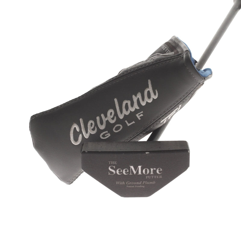SeeMore Ground Plumb Mens Right Hand Putter 34" Mid-Mallet - Golf Pride Reverse Taper