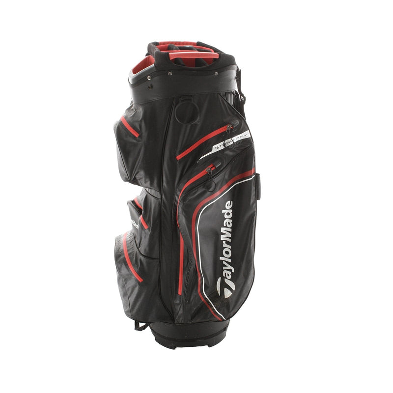 TaylorMade StromDry Cart Bag - Red/Black