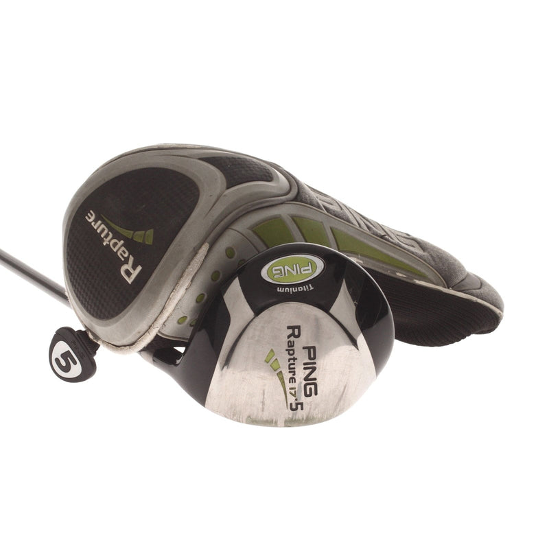 Ping Rapture Graphite Mens Right Hand Fairway 5 Wood 17.5 Regular - Ping TFC