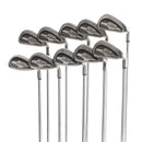 Callaway X-14 Steelhead Steel Mens Right Hand Irons 3-SW Stiff - Callaway Rifle