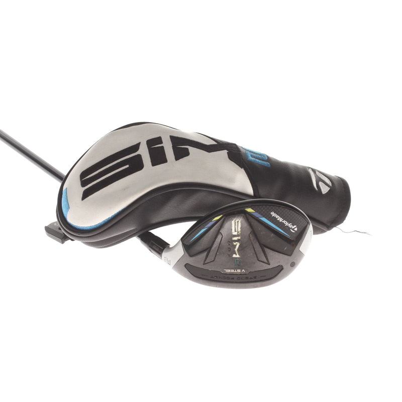 TaylorMade Sim Max 2 Graphite Mens Right Hand 3 Hybrid 18* Regular - Ventus Blue 6