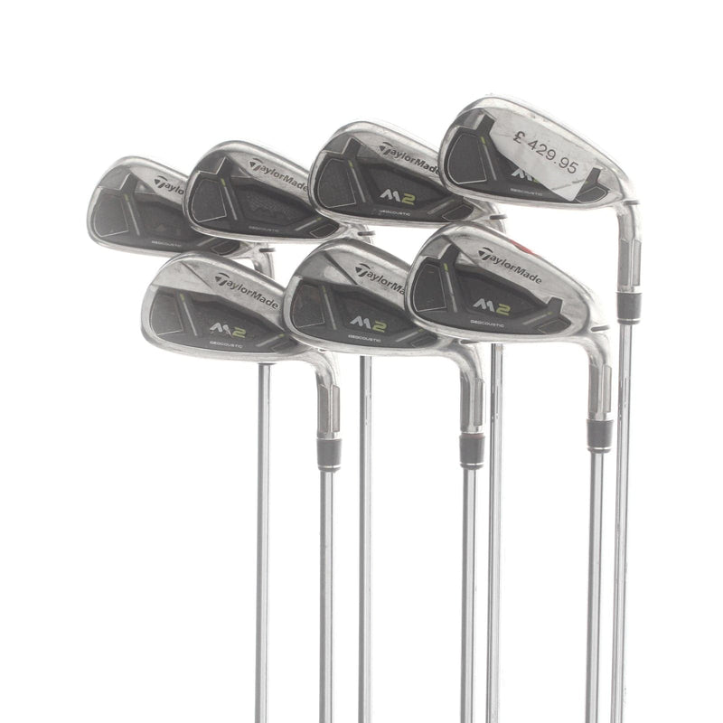 TaylorMade M2 Steel Mens Right Hand Irons 5-PW Stiff - KBS C Taper 105