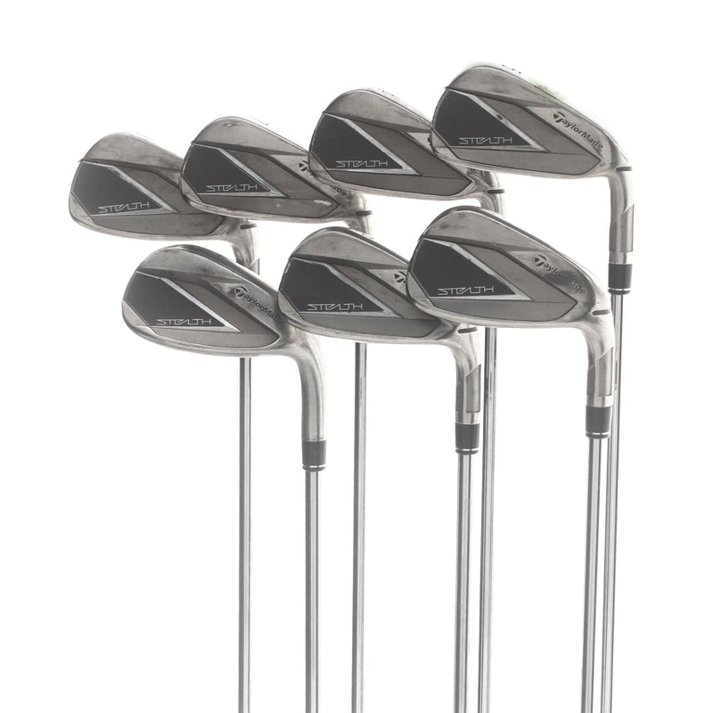 TaylorMade Stealth Steel Mens Right Hand Irons 5-GW Regular - KBS MAX