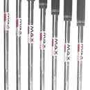 TaylorMade Stealth Steel Mens Right Hand Irons 5-GW Regular - KBS MAX