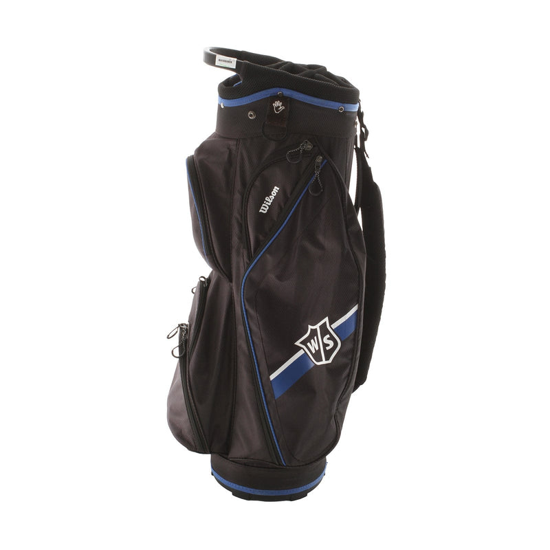 Wilson Lite Cart Bag - Black/Blue