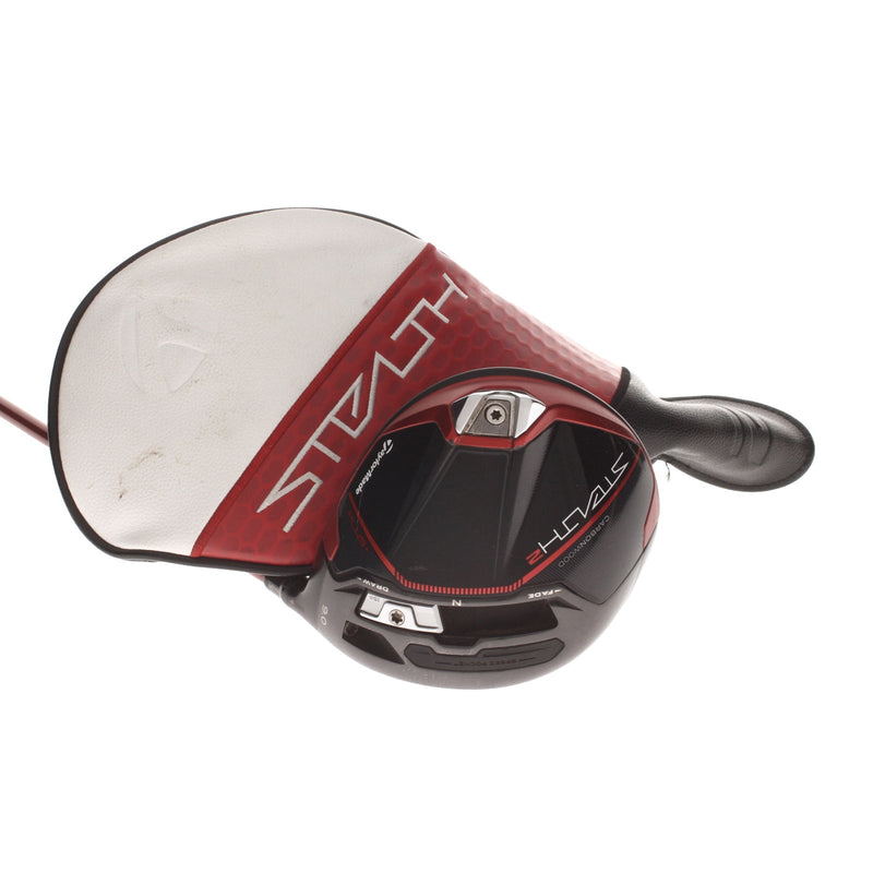 TaylorMade Stealth 2 Plus Graphite Mens Right Hand Driver 9* Regular - Fujikura Speeder NX