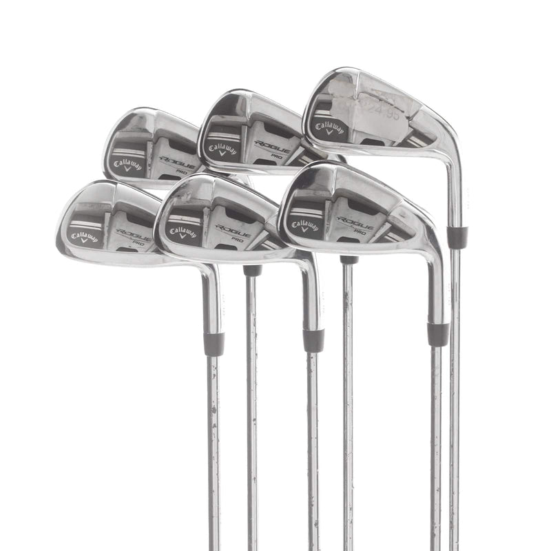 Callaway Rogue ST Pro Steel Mens Right Hand Irons 5-PW Regular - XP 105