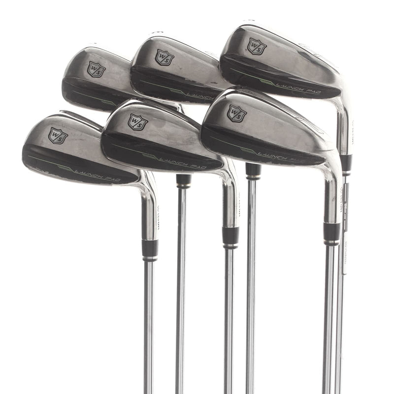 Wilson Launch Pad Steel Mens Right Hand Irons 5-PW Regular - Kbs Max ultralight