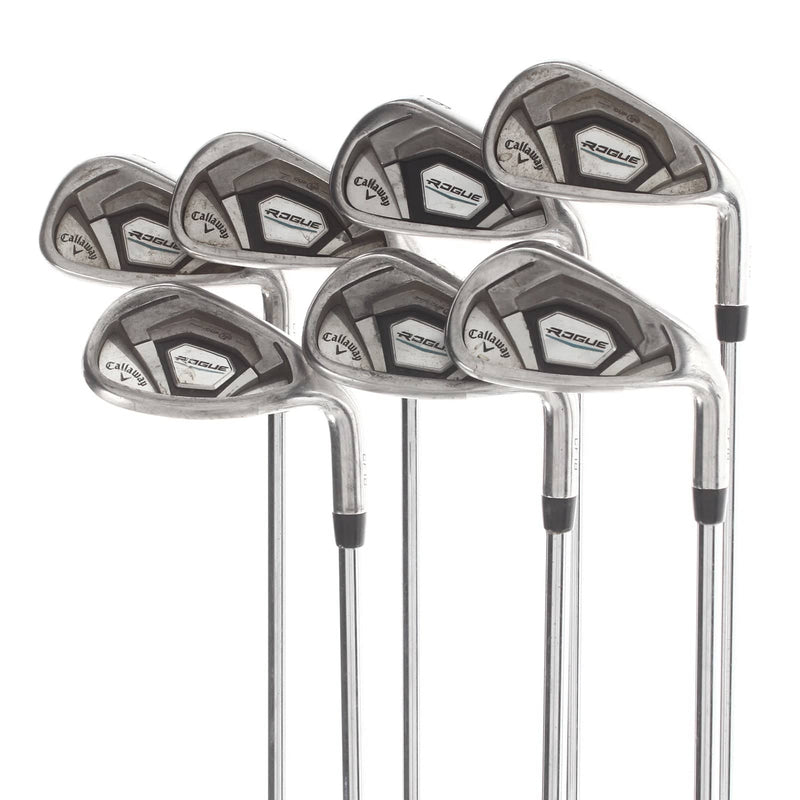 Callaway Rogue Steel Mens Right Hand Irons 5-SW Regular - True Temper XP95