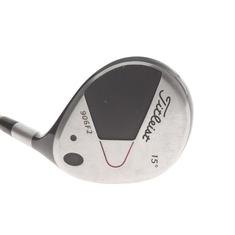 Titleist 906F2 Graphite Mens Right Hand Fairway 3 Wood 15* Regular - ProForce V2