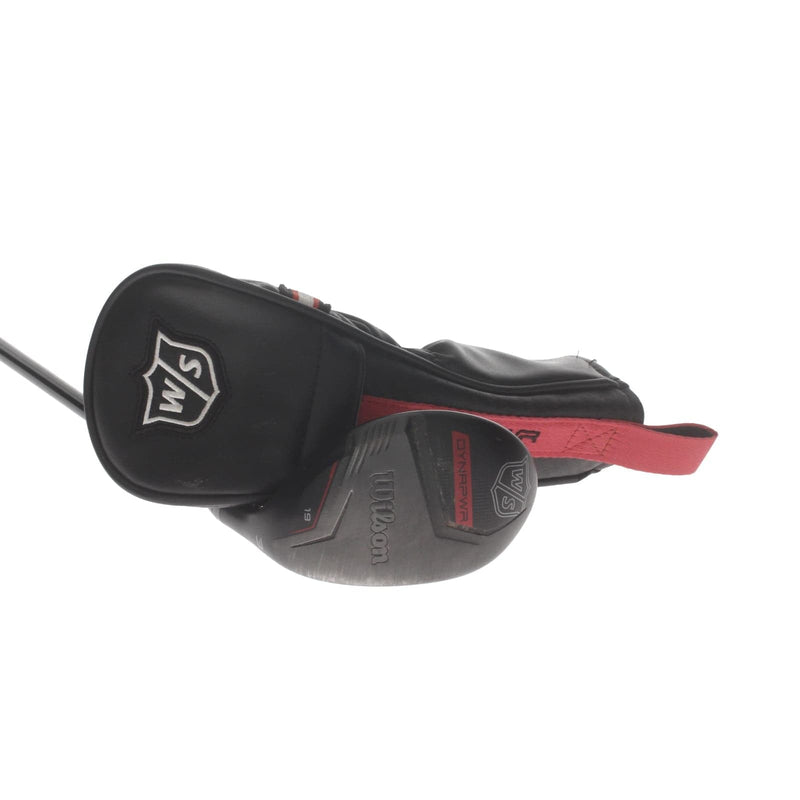 Wilson Dynapower Graphite Mens Right Hand 3 Hybrid 19* Regular - HZRDUS Red