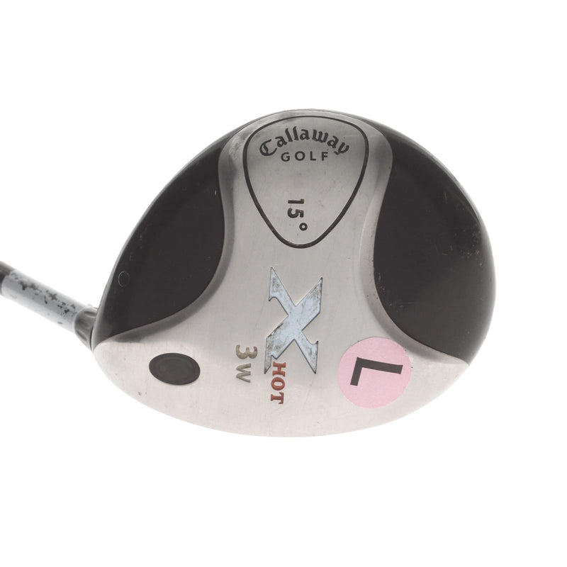 Callaway X Hot Graphite Mens Right Hand Fairway 3 Wood 15* Uni-Flex - Fujikura Gems