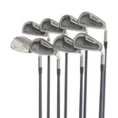 Mizuno T-Zoid MX15 Graphite Ladies Right Hand Irons 4-SW Ladies - Exsar Blue