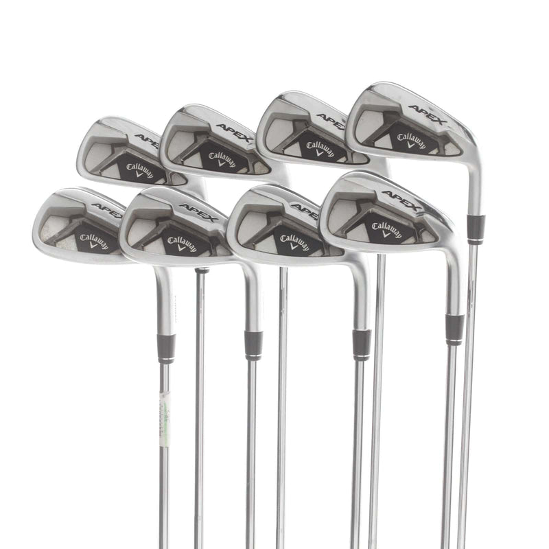 Callaway Apex forged Steel Mens Right Hand Irons 4-GW Stiff - Elevate ets 115