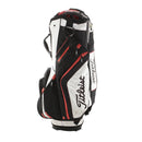 Titleist Cart 14 Cart Bag - White/Black/Red