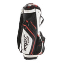 Titleist Cart 14 Cart Bag - White/Black/Red
