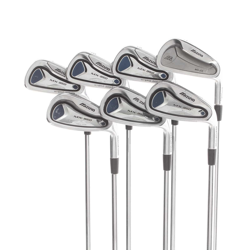 Mizuno MX-950 Steel Mens Right Hand Irons 4-PW Regular - Dynalite Gold R300