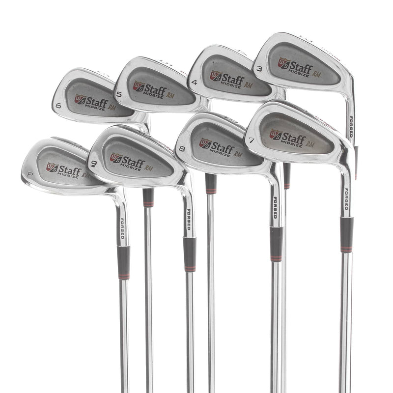 Wilson Staff Midsize RM Steel Mens Right Hand Irons 3-PW Regular - Wilson Firestick