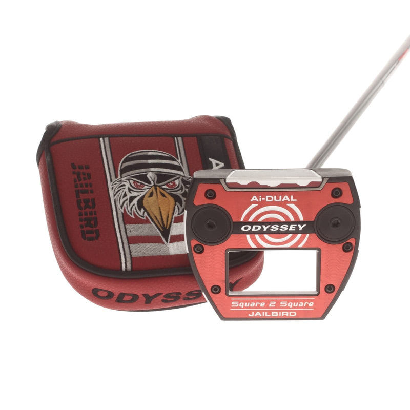 Odyssey S2S Jailbird Mens Right Hand Putter 34" Mallet Strokelab 90 - S2S Jumbo