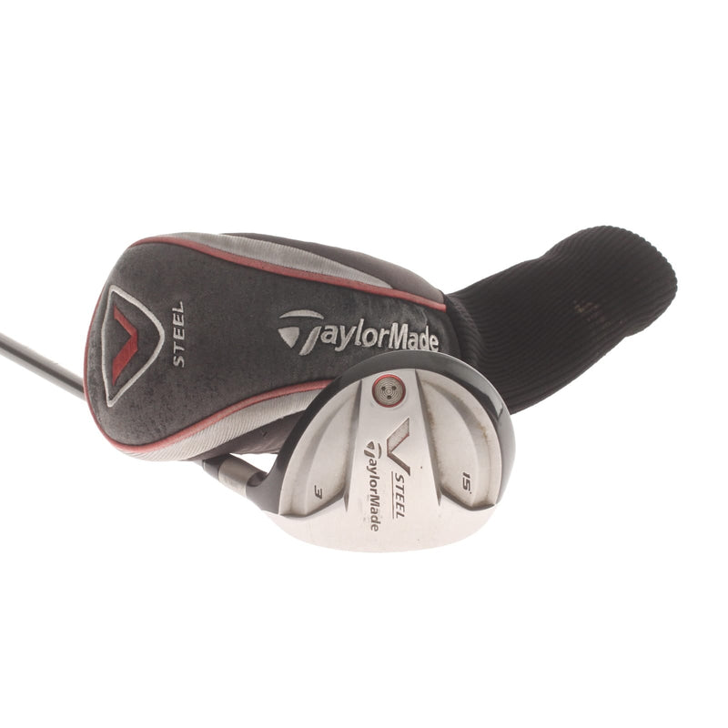 TaylorMade V steel Graphite Mens Right Hand Fairway 3 Wood 15* Regular - TaylorMade 65