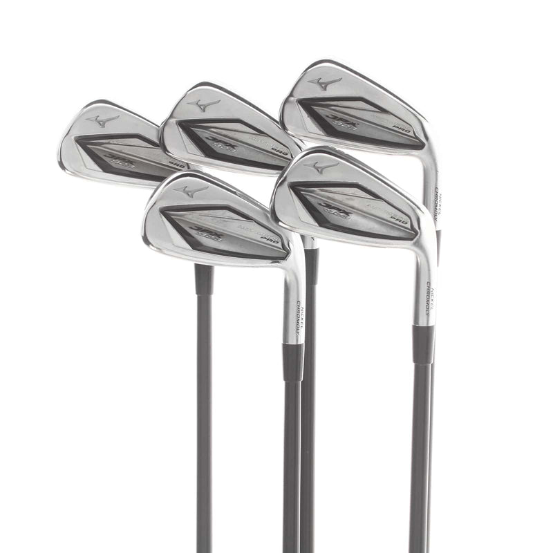 Mizuno 923 Hot Metal Pro Steel Mens Right Hand Irons 6-PW Stiff - Project X LZ