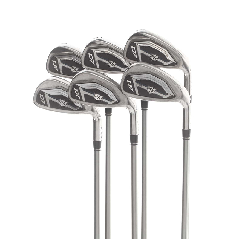 Wilson D7 Graphite Mens Right Hand Irons 5-PW Senior - UST recoil
