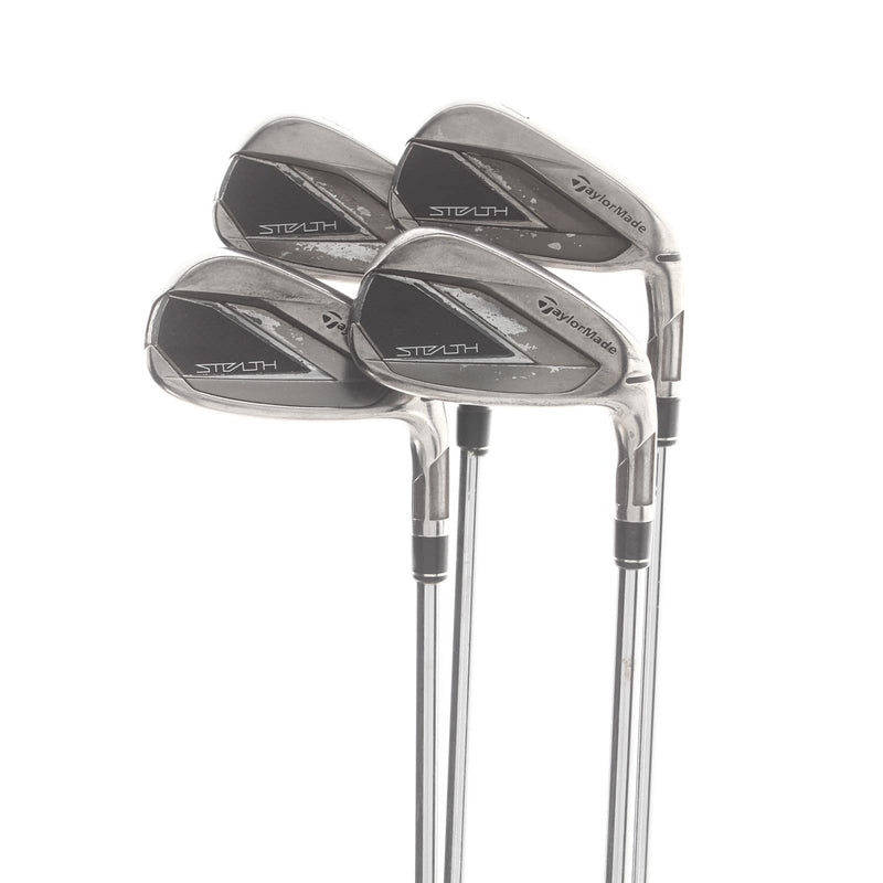 TaylorMade Stealth Steel Mens Right Hand Irons 7-PW Regular - KBS Max MT 85