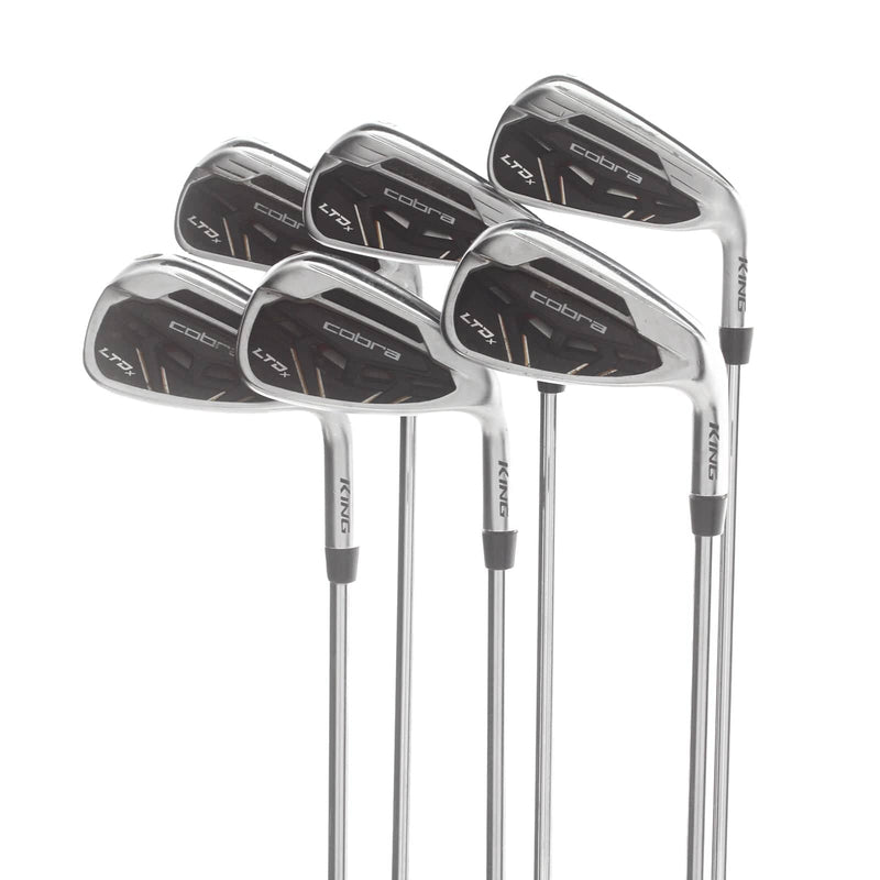 Cobra King LTD x Steel Mens Right Hand Irons 5-PW Regular - KBS Tour 90