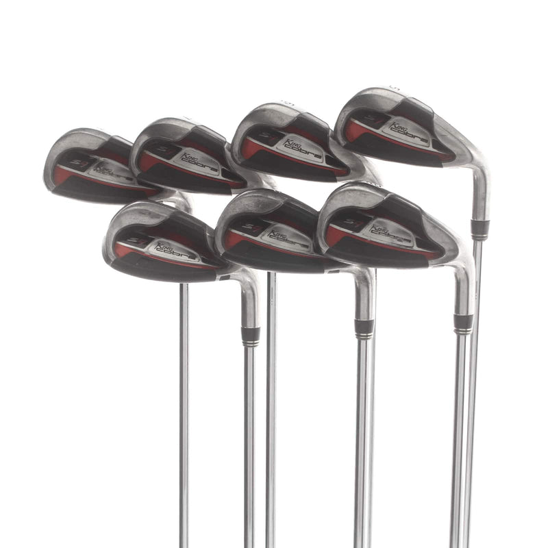 Cobra S9 Steel Mens Right Hand Irons 5-SW Regular - ns pro 900 xh regular