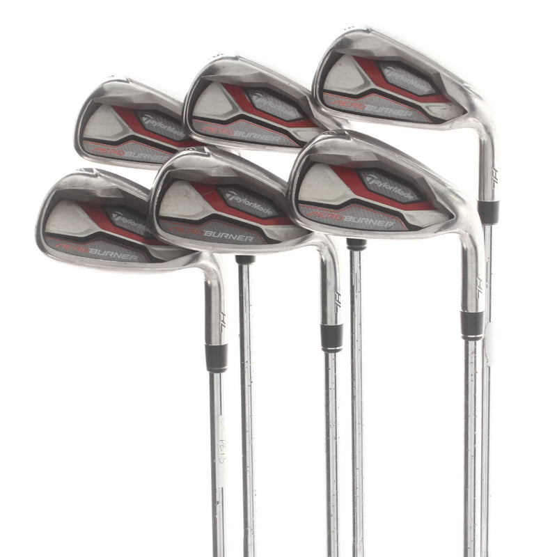 TaylorMade Aero Burner Steel Mens Right Hand Irons 5-PW Regular - TM Lightweight