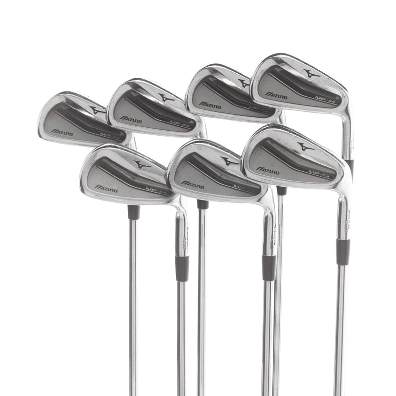 Mizuno mp54 Steel Mens Right Hand Irons 4-PW Stiff - Dynamic Gold s300