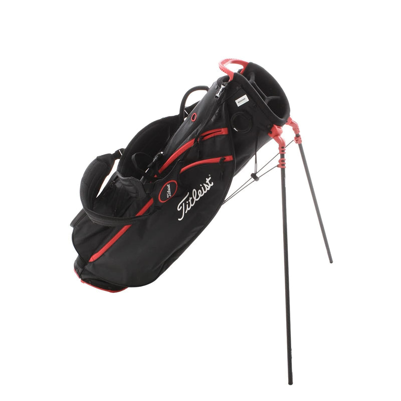 Titleist Carbon 4 Stand Bag - Black/Red