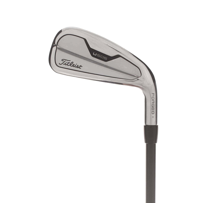 Titleist U505 Graphite Mens Right Hand 2 Iron Stiff - HZRDUS black RDX smoke