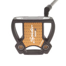 TaylorMade Spider 2025 black Mens Right Hand Putter 34" Mallet KBS Black - Superstroke pistol