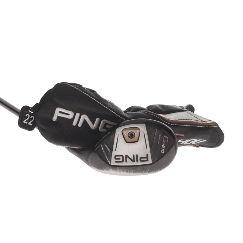 Ping g400 Graphite Mens Right Hand 4 Hybrid 22* Stiff - Alta cb 70 stiff