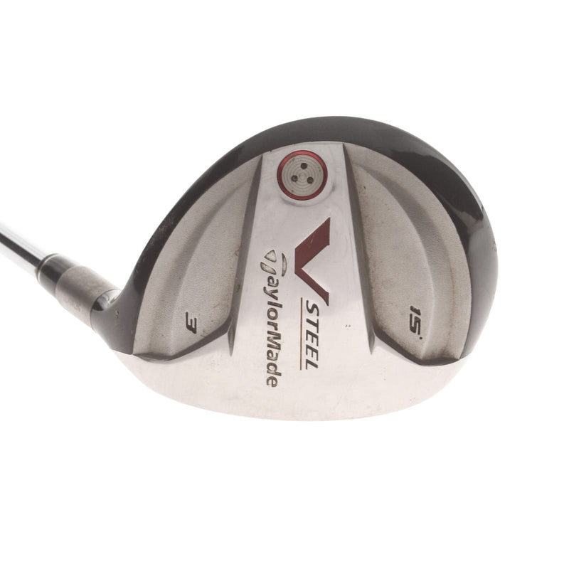 TaylorMade V steel Steel Mens Right Hand Fairway 3 Wood 15* Regular - Dynamic Gold Lite