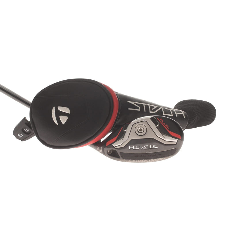 TaylorMade Stealth Plus Graphite Mens Right Hand 3 Hybrid 19.5* Stiff - Hzrdus red 80G 6.0