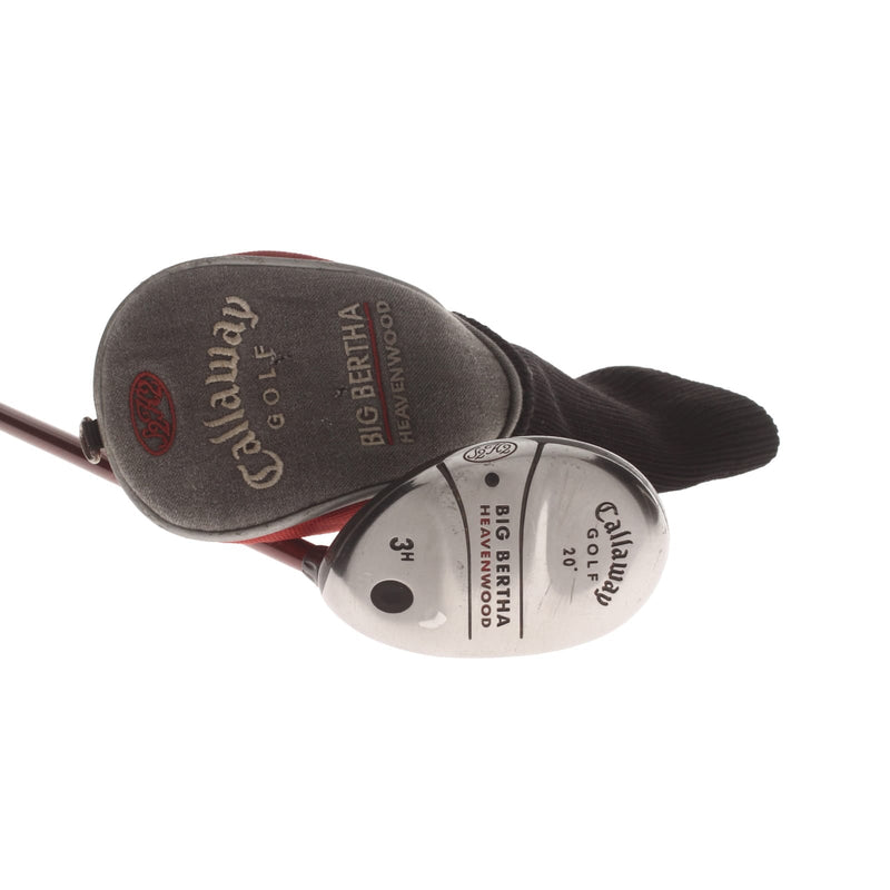Callaway Big Bertha Graphite Mens Right Hand 3 Hybrid 20* Firm - Callaway RCH 75 firm