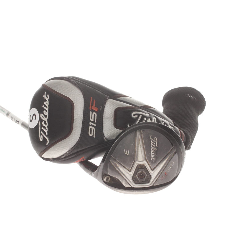 Titleist 915 Fd Graphite Mens Right Hand Fairway 3 Wood 15* Stiff - Diamana Blue Board