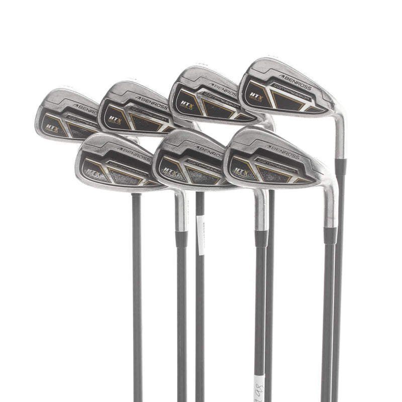 Benross HTX Gold Graphite Mens Right Hand Irons 5-GW Senior - Kuru Kage