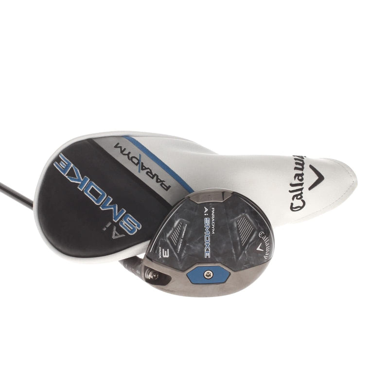 Callaway Ai Smoke Graphite Mens Right Hand Fairway 3 Wood 15* Stiff - Denali Black