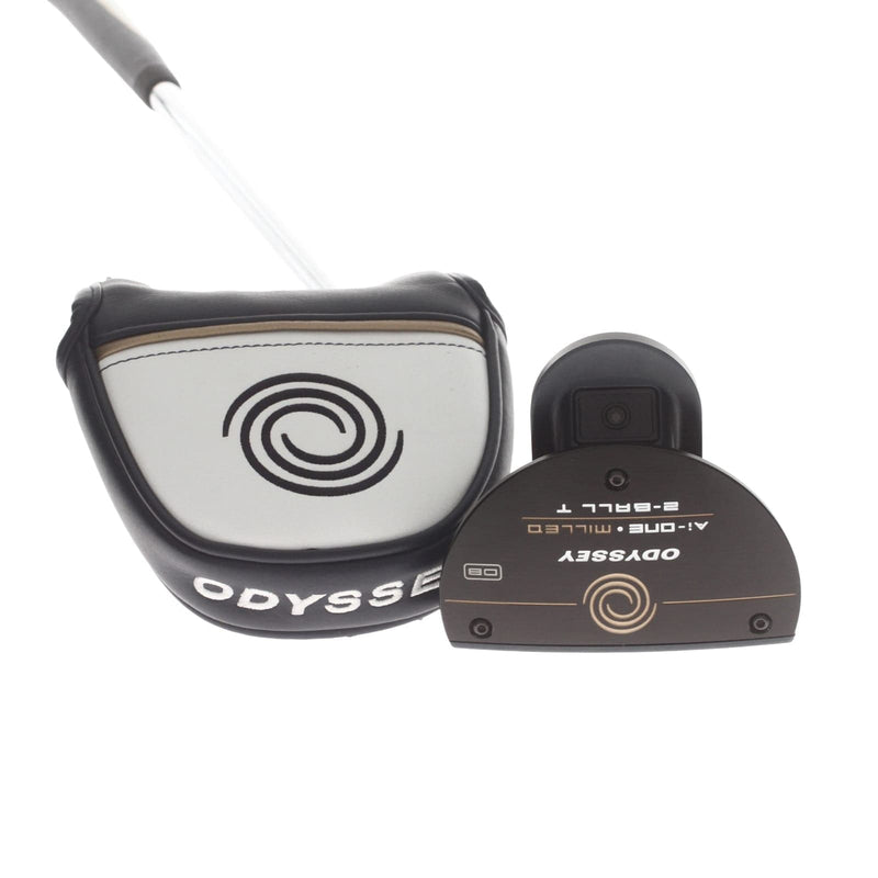 Odyssey Ai One Milled 2 Ball Mens Right Hand Putter 34" Mallet Stroke Lab - Odyssey StrokeLab Grip