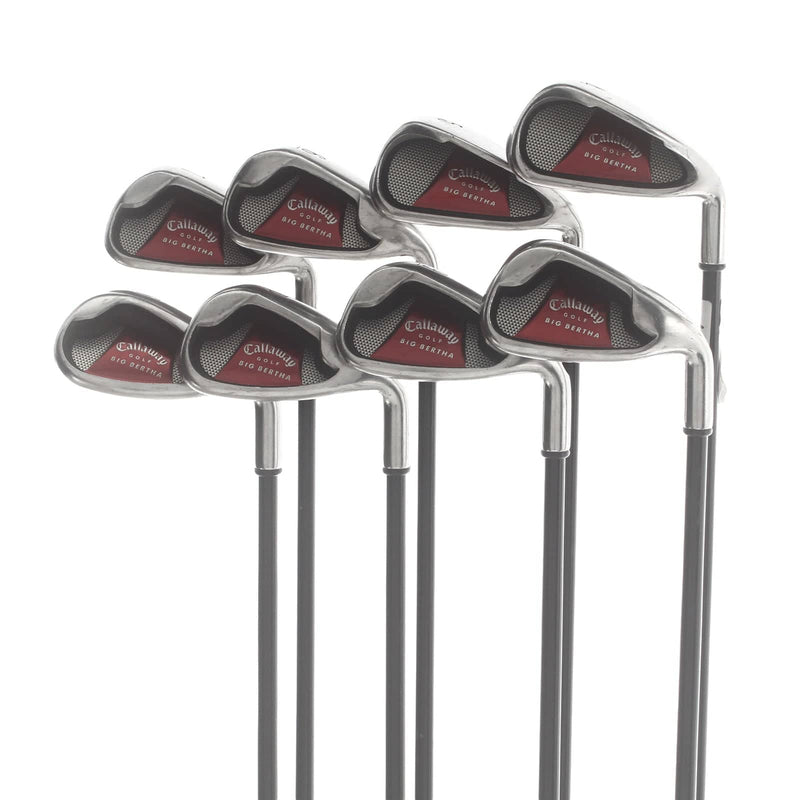 Callaway Big Bertha 2008 Graphite Mens Right Hand Irons 4-SW Regular - Callaway