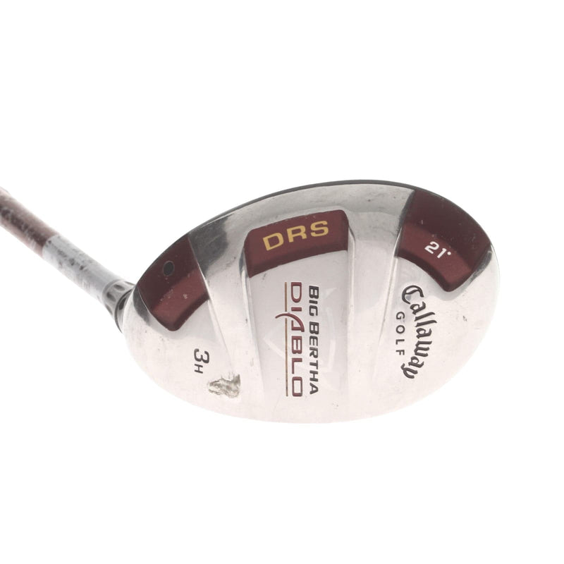 Callaway Big Bertha Diablo Graphite Mens Right Hand 3 Hybrid 21* Regular - Diablo