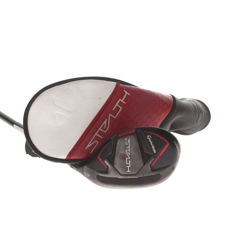 TaylorMade Stealth 2 Graphite Mens Right Hand 3 Hybrid 19* Senior - Ventus Red