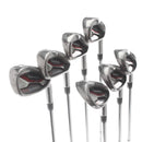 TaylorMade Aeroburner Irons Steel Mens Right Hand Irons 5-SW Regular - Aeroburner steel