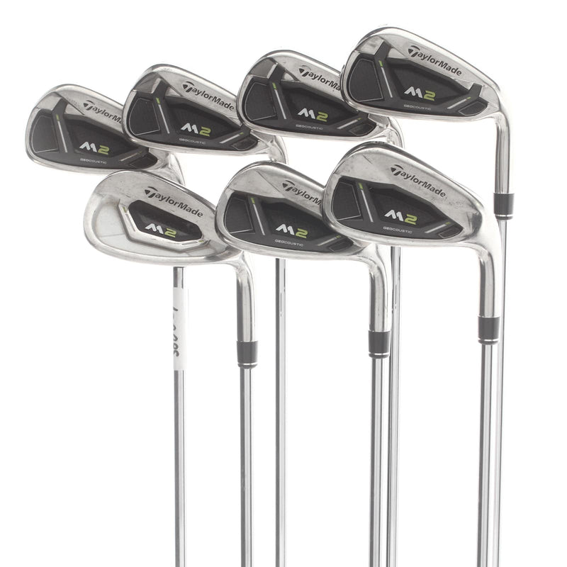 TaylorMade M2 Steel Mens Right Hand Irons 5-SW Regular - Reax 88